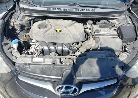 2014 Hyundai Elantra Limited from USA, damaged, VIN 5NPDH4AE7EH500226